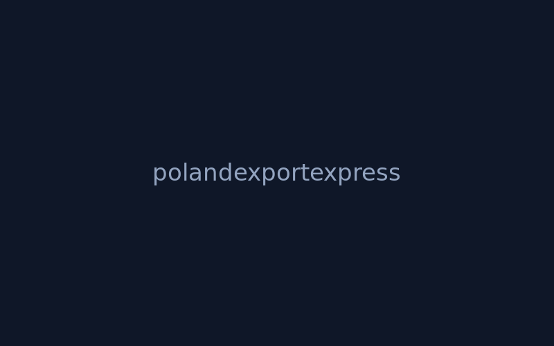 PolandExportExpress — Export sourcing and distribution.